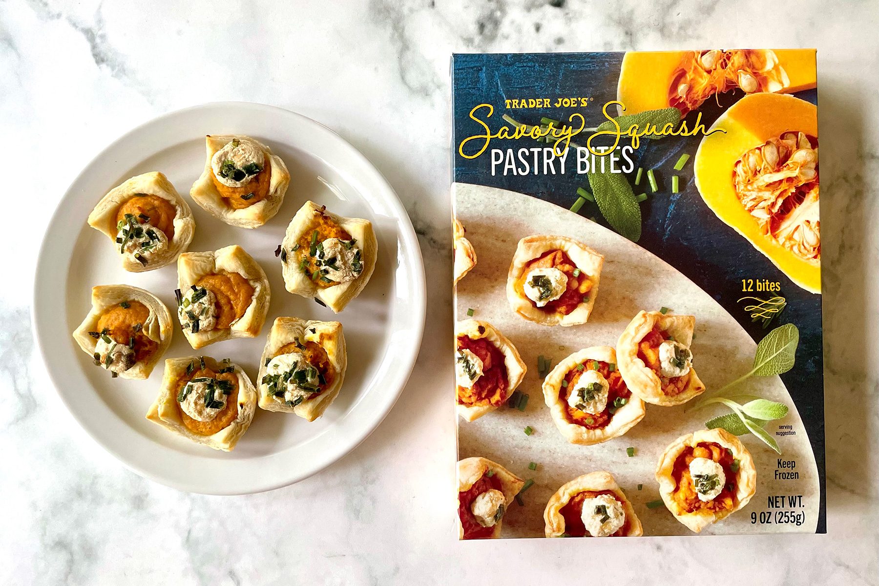 Savory Squash Pastry Bites