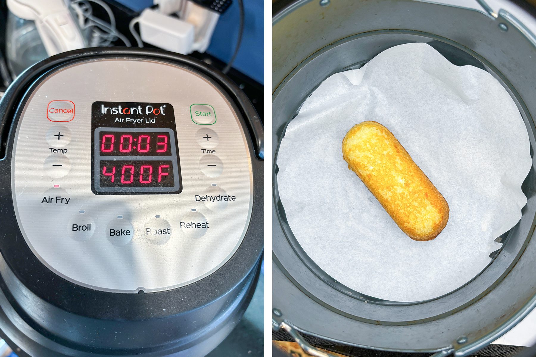 Air Fryer Twinkies