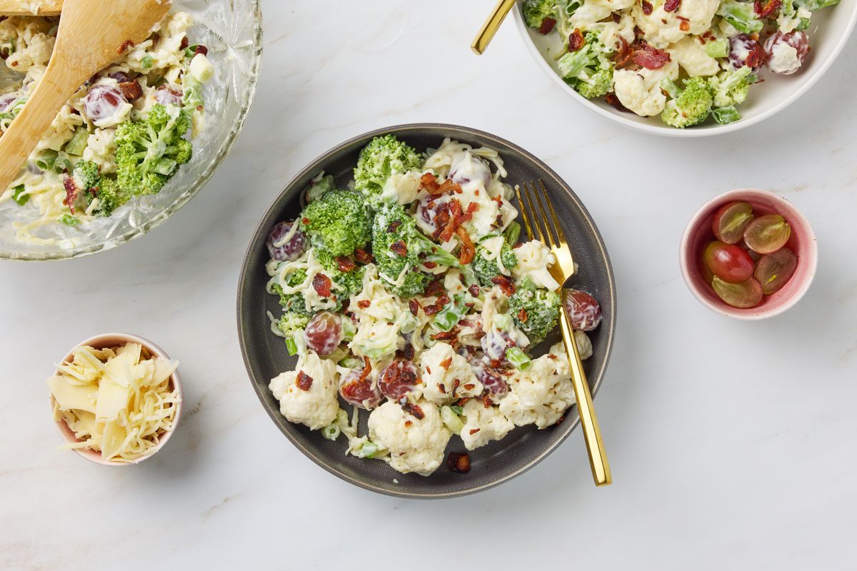 10726 Broccoli Cauliflower Salad