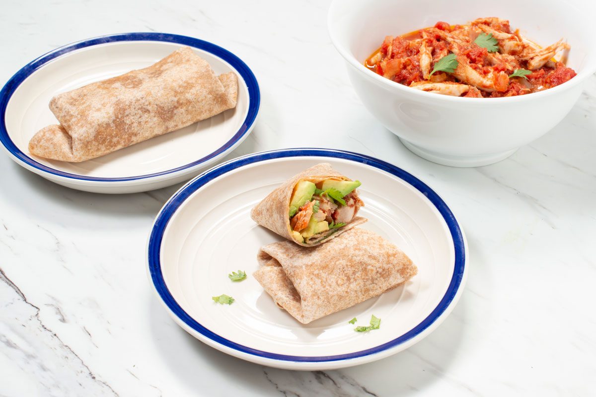 Chicken Avocado Wraps