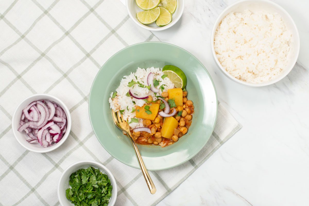 Chickpea and Potato Curry