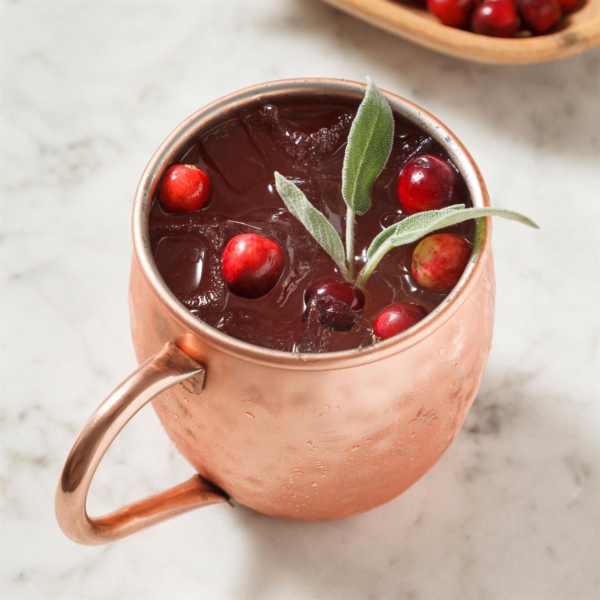 Cranberry Moscow Mule