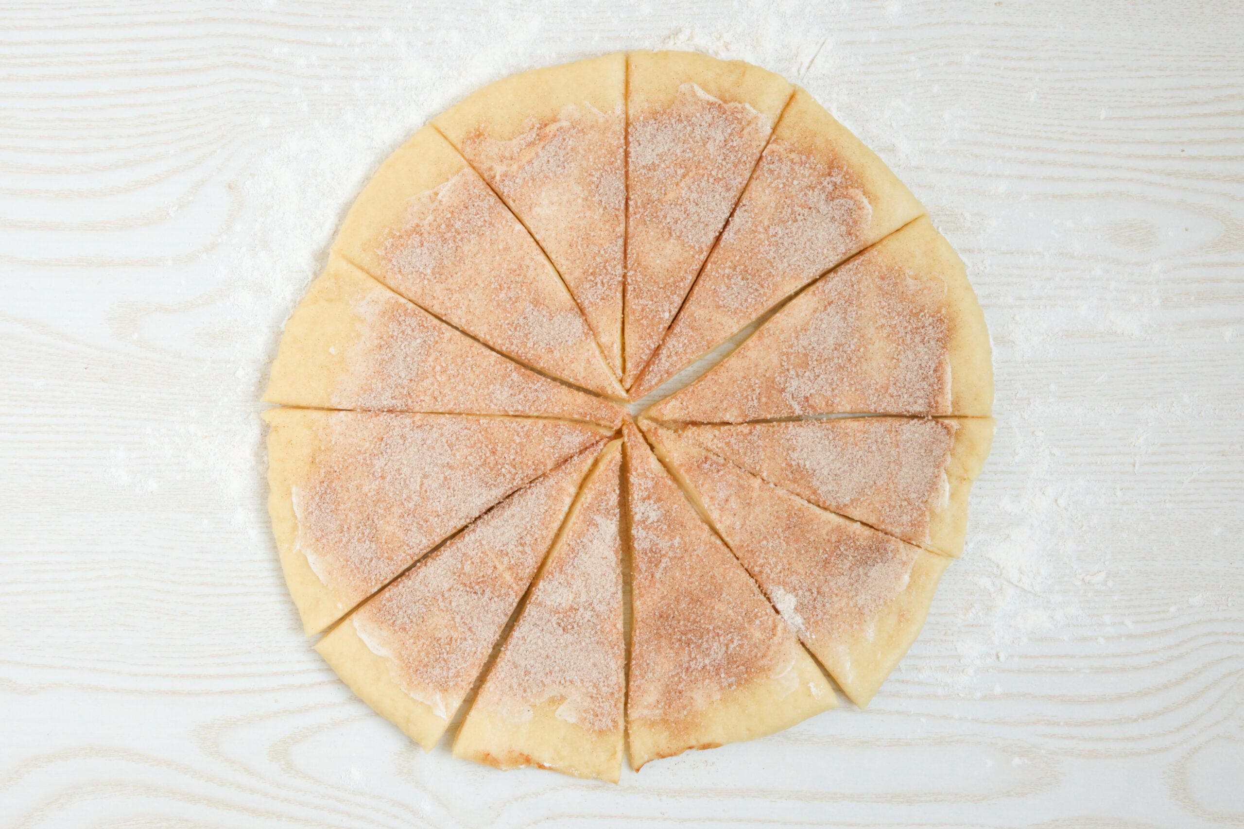 Crescent Roll Cinnamon Cookies sliced