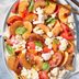 Fresh Peach Caprese Salad