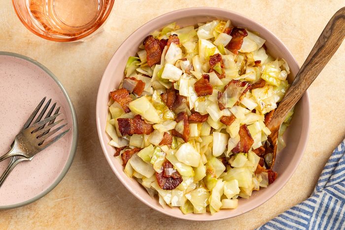 Fried Cabbage with Bacon