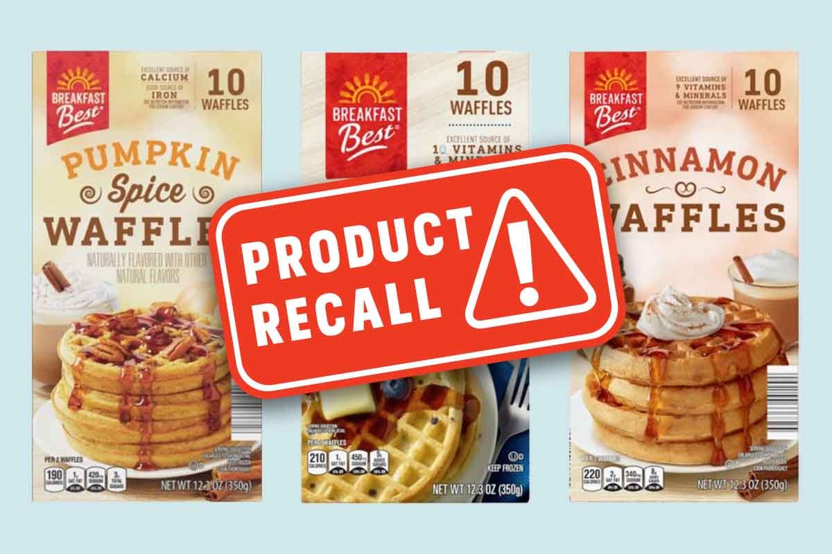 Frozen Waffles Sold at Walmart, Target and Other Stores Recalled Due to Listeria Risk