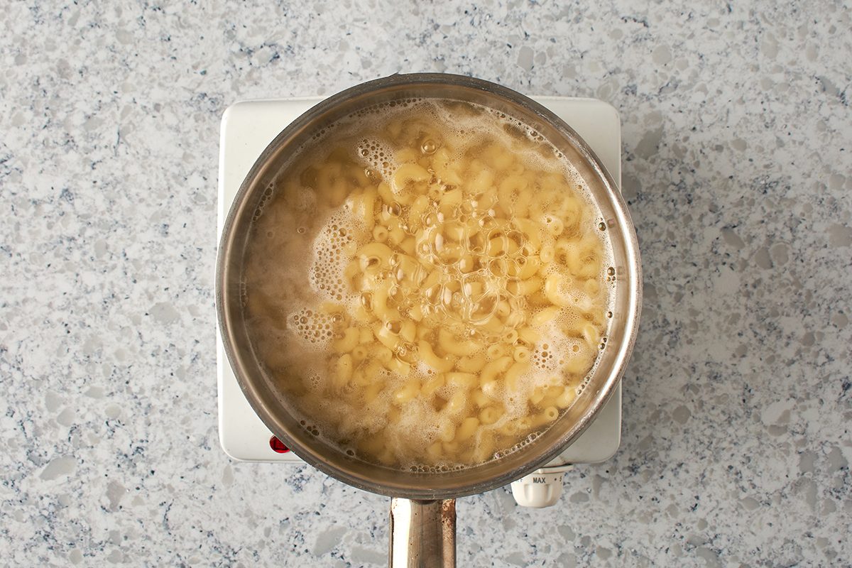 Cook macaroni