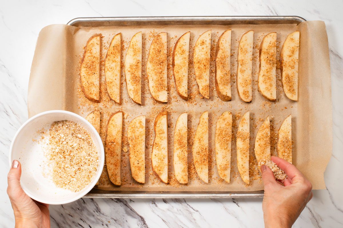 Parmesan Potato Wedges