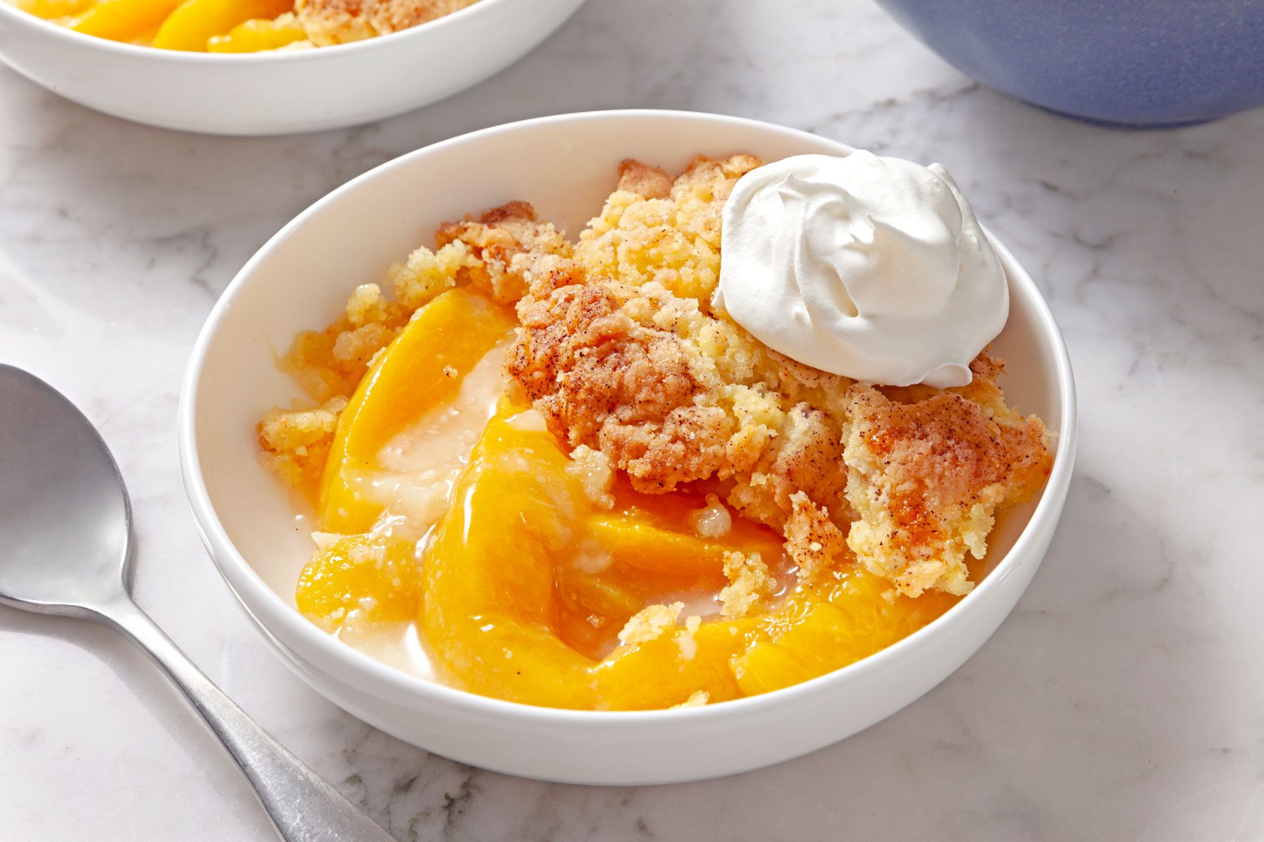Peach Dump Cake