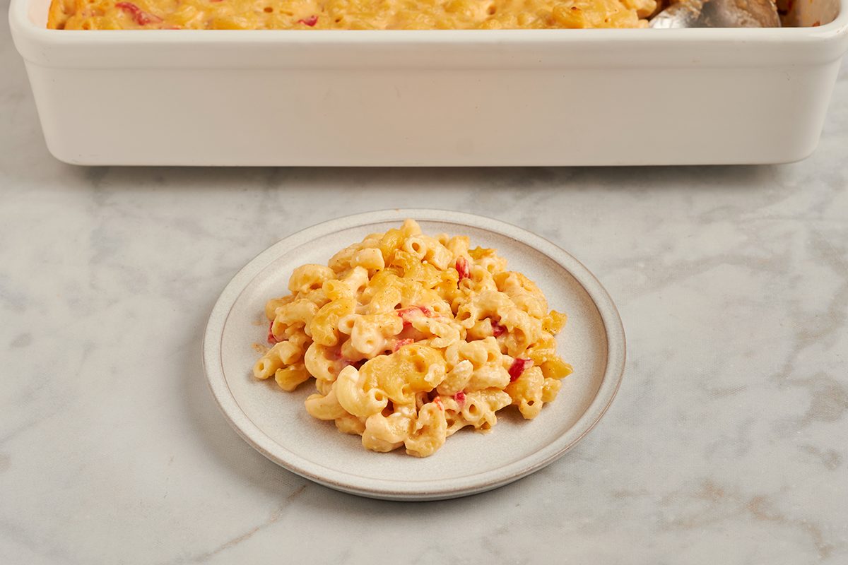 Pimento mac and cheese recipe by Taste of Home