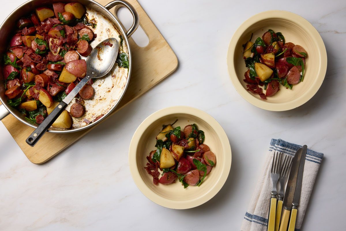 41361 Potato Kielbasa Skillet