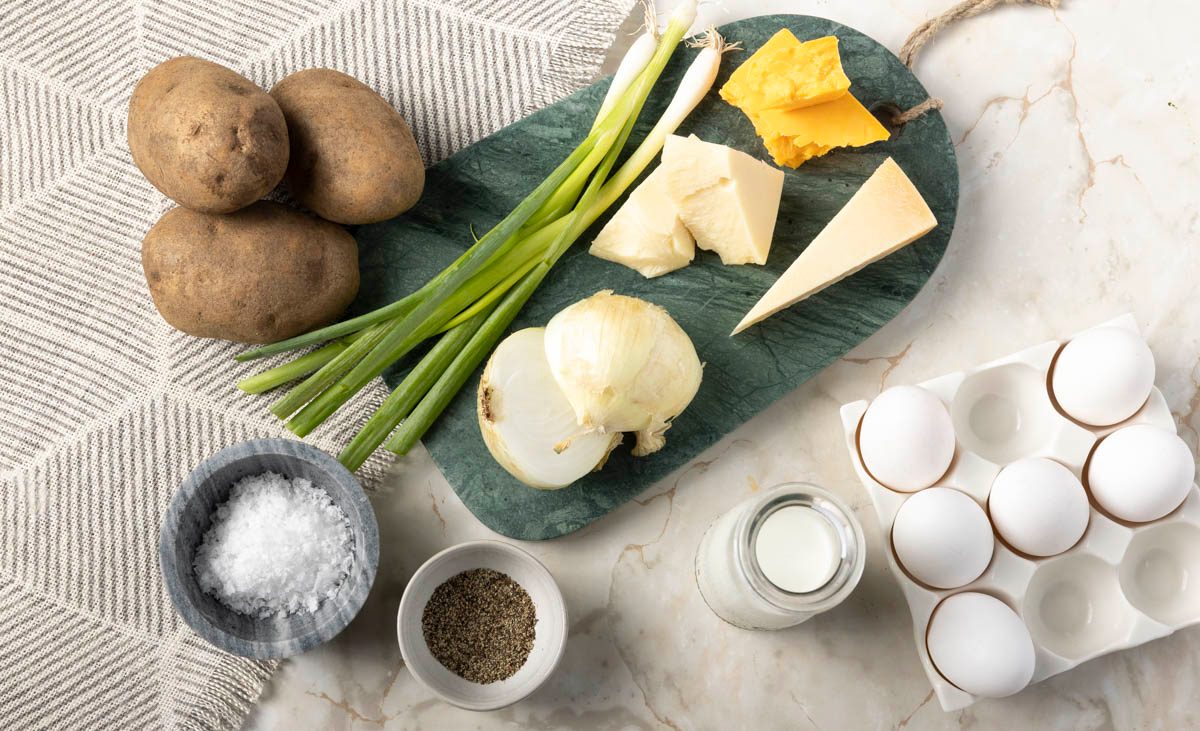 ingredients for Potato Souffle