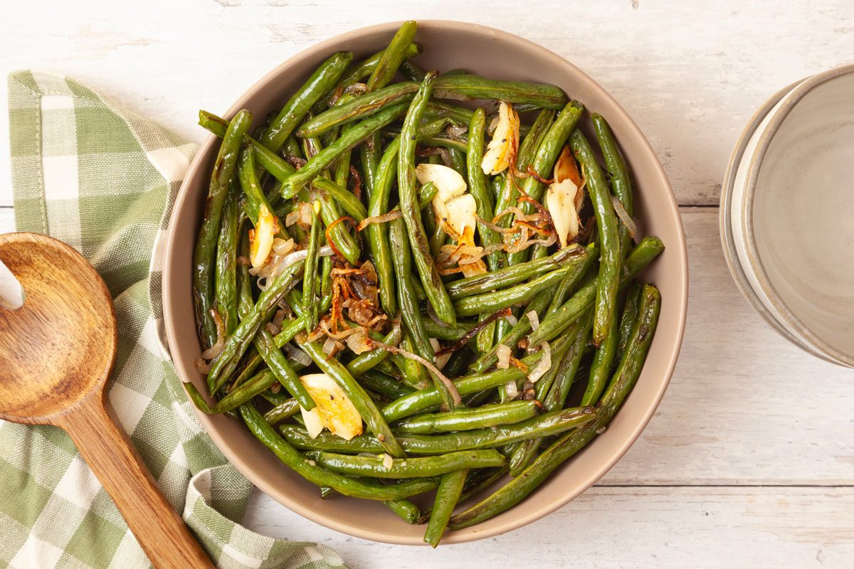 Full yield of Taste of Home Roasted Green Beans