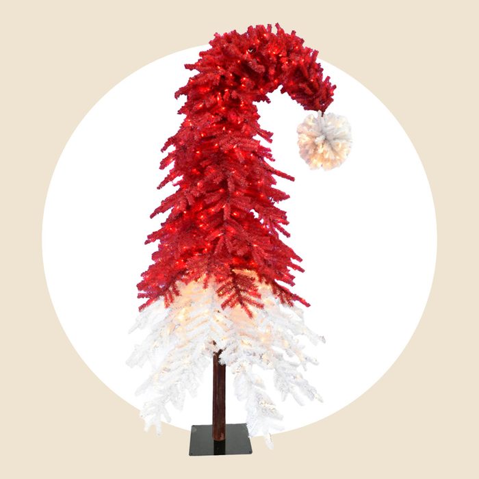 Santa Hat Christmas Tree Ecomm Via Wayfair.com