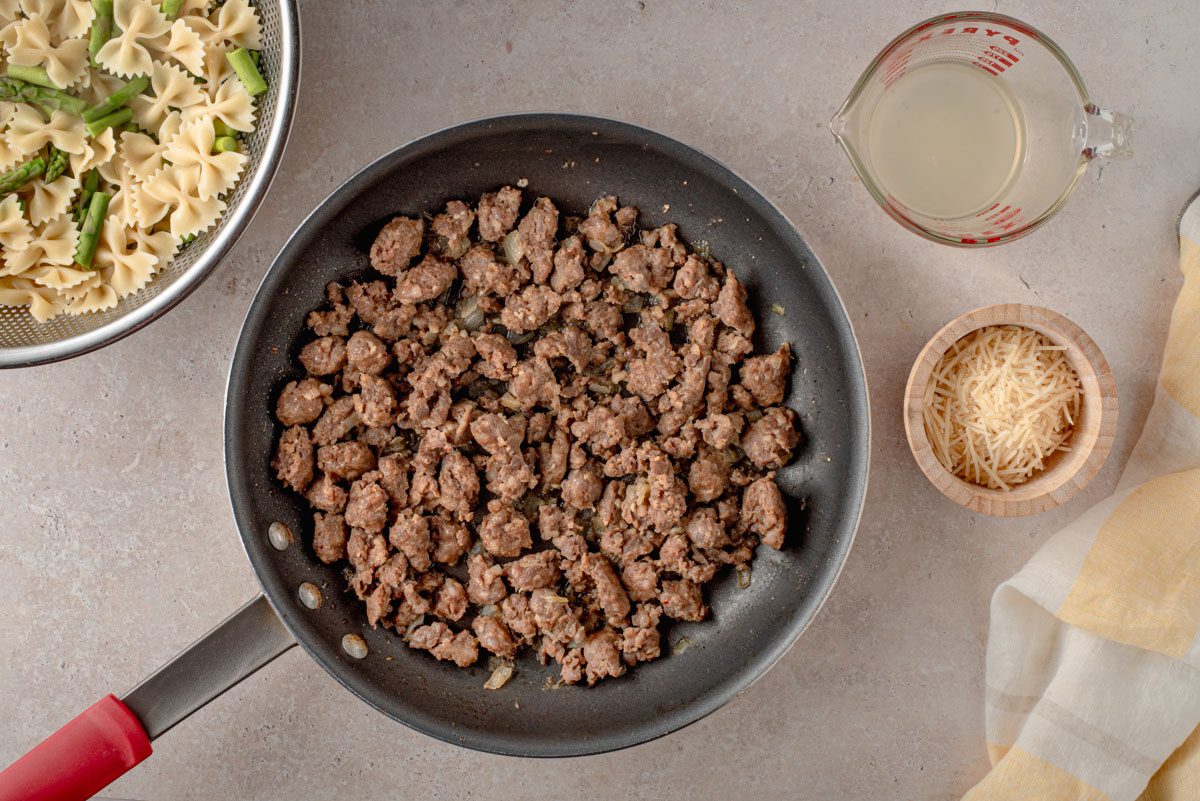 Sausage Asparagus Pasta By Taste Of Home