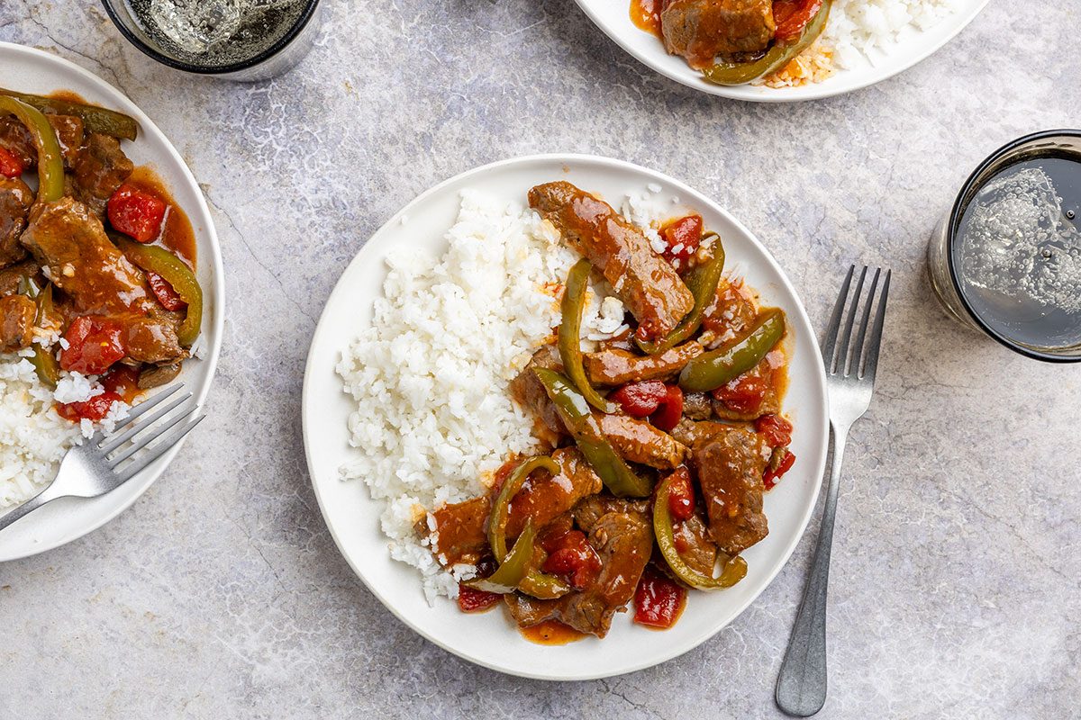 Slow-Cooker Pepper Steak