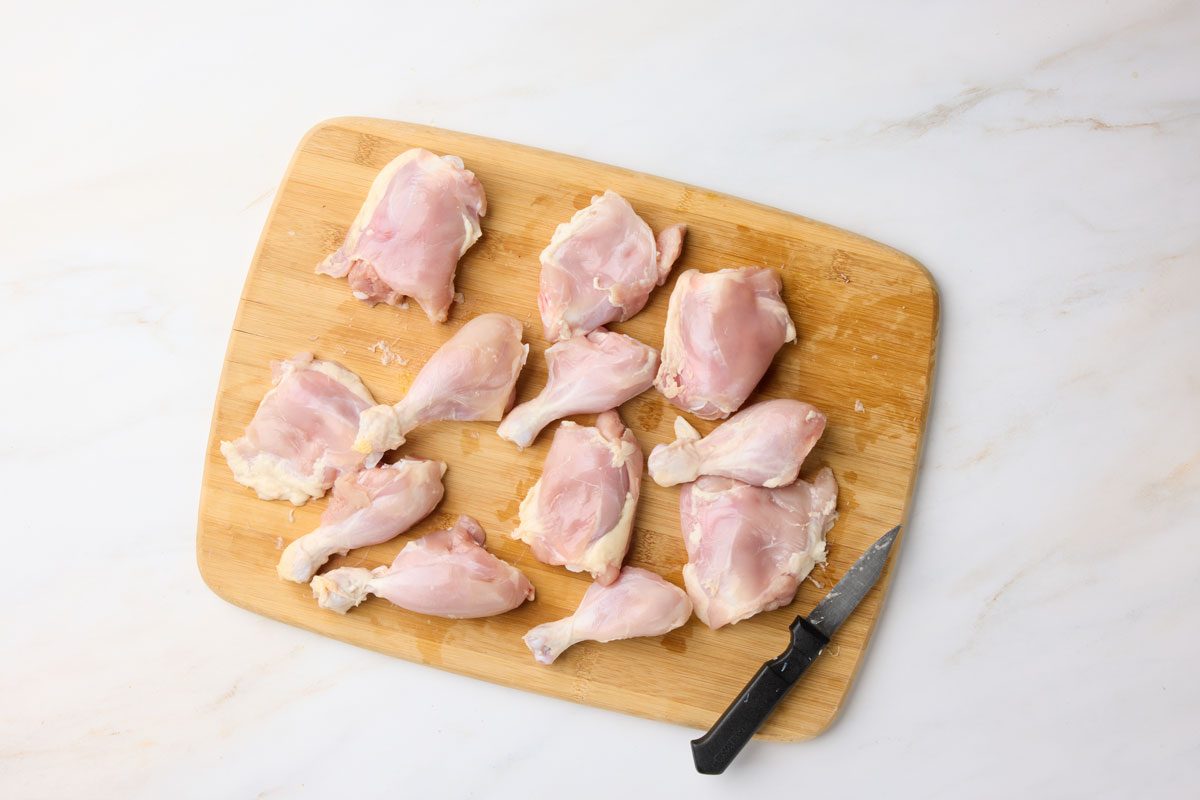 prep the chicken