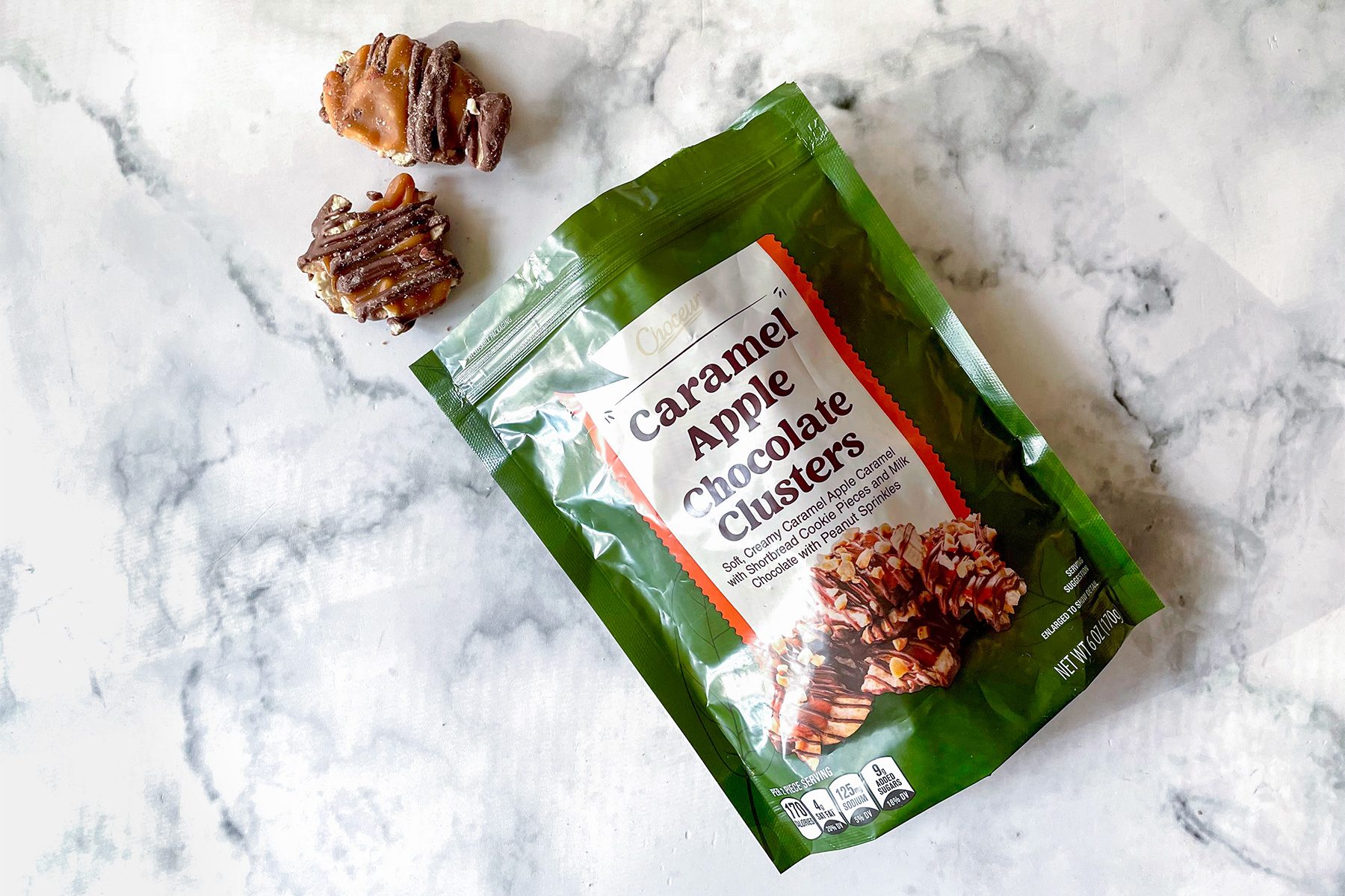 Caramel Apple Chocolate Clusters