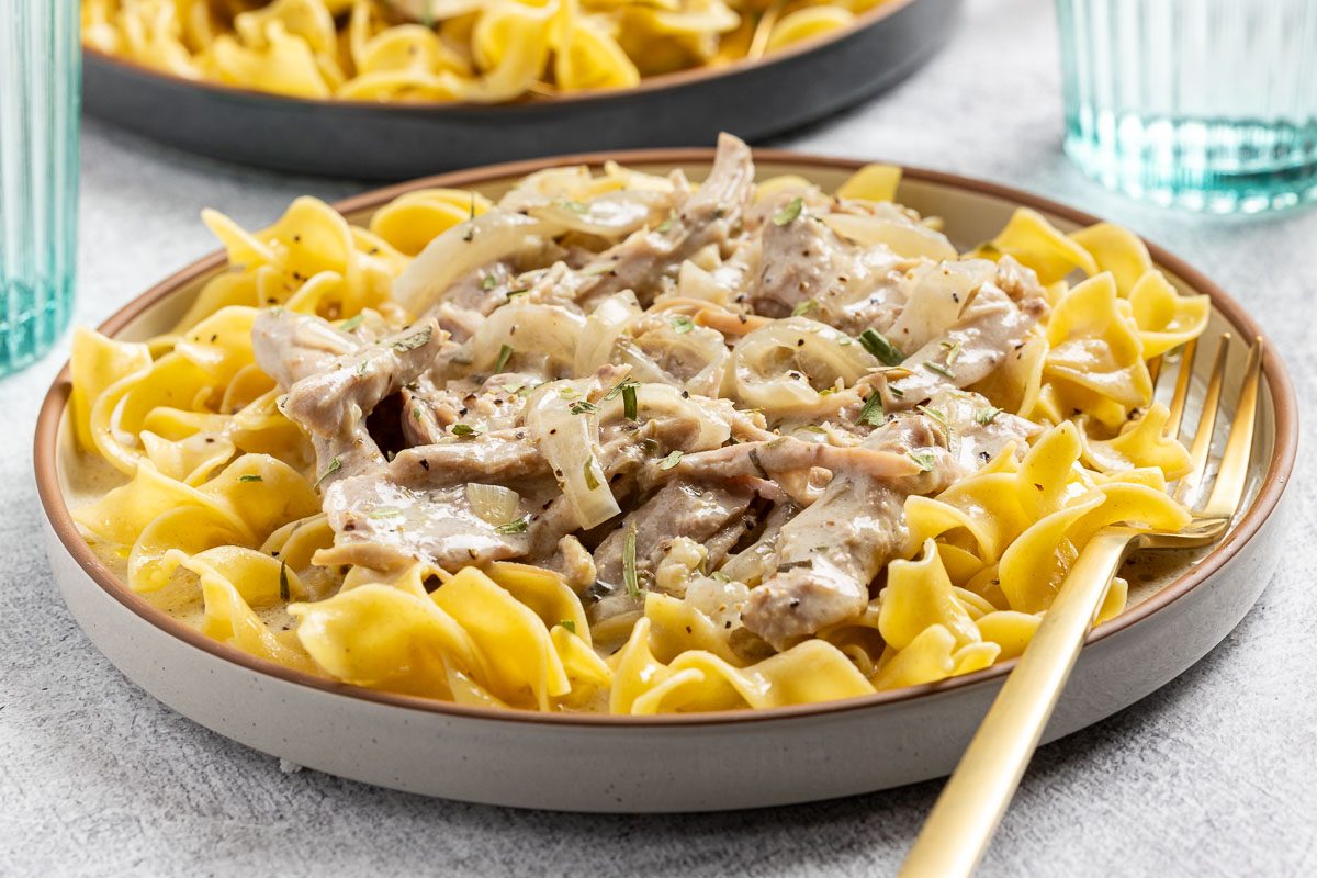 Turkey Stroganoff