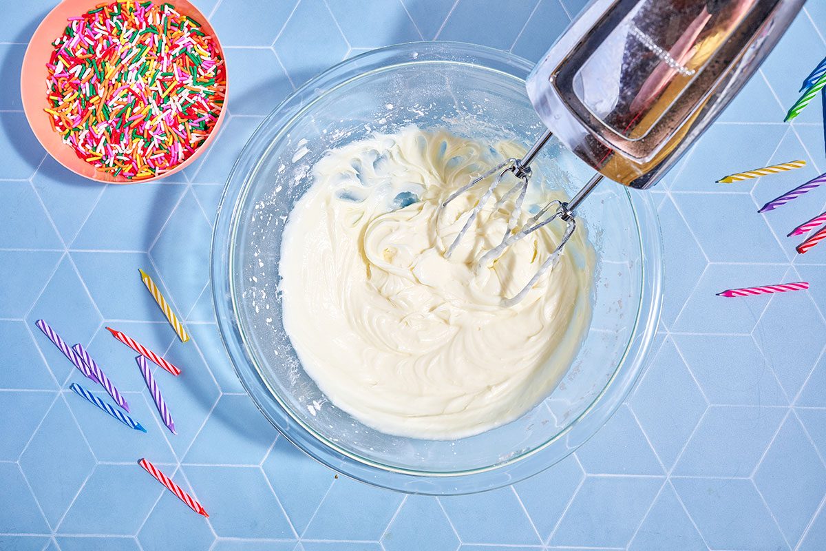 Waffle Cake frosting