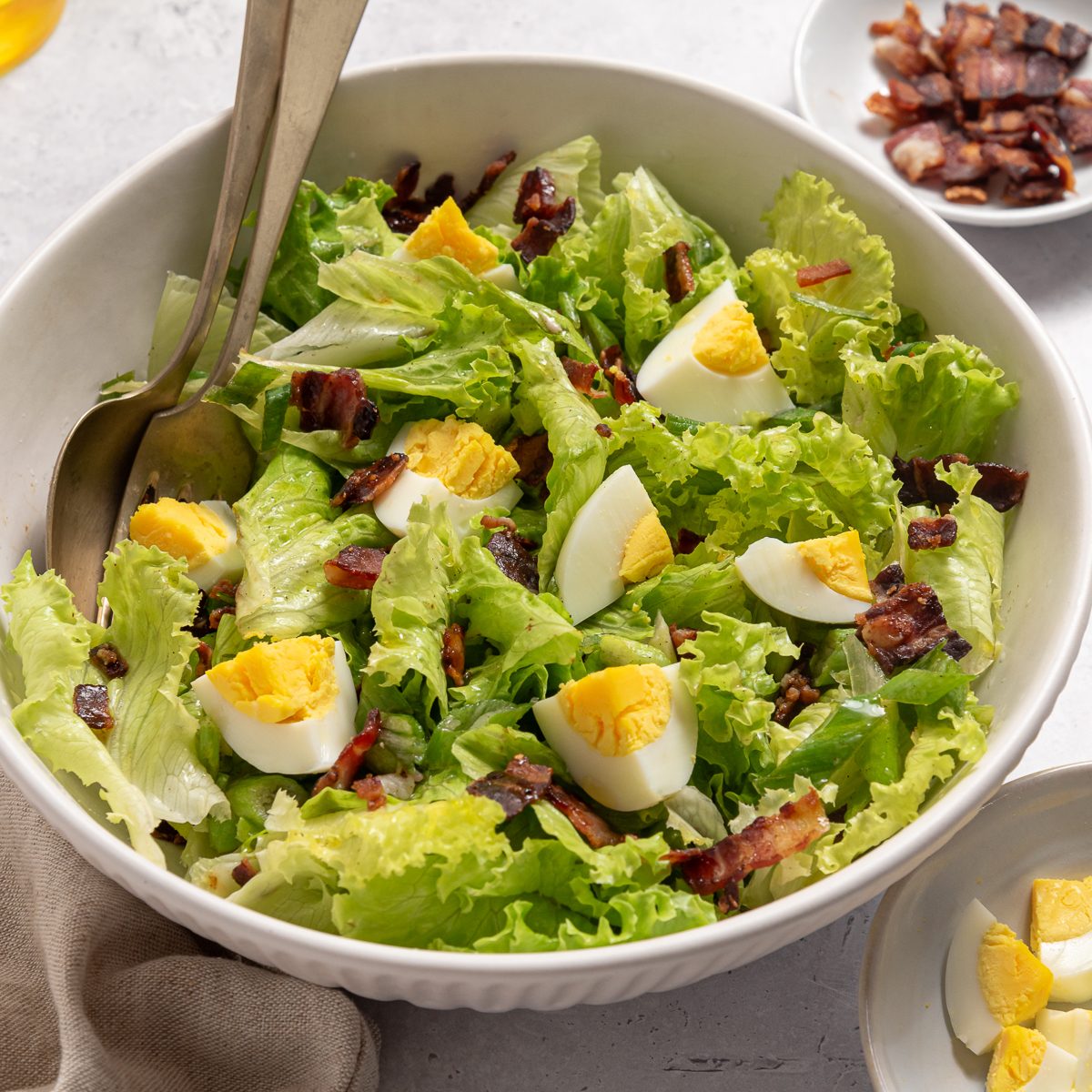 Wilted Lettuce Salad