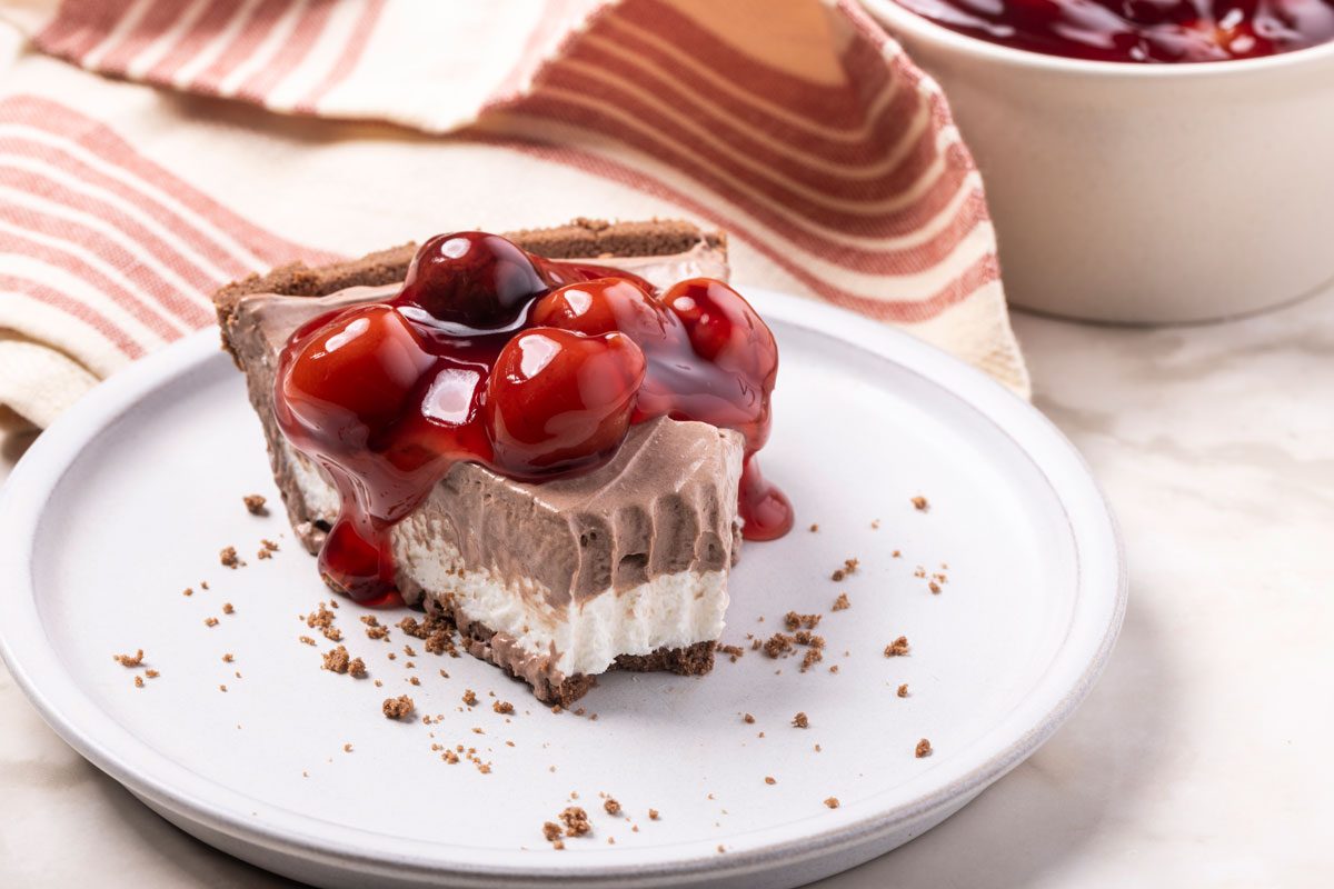 Taste of Home Black Forest Cheesecake