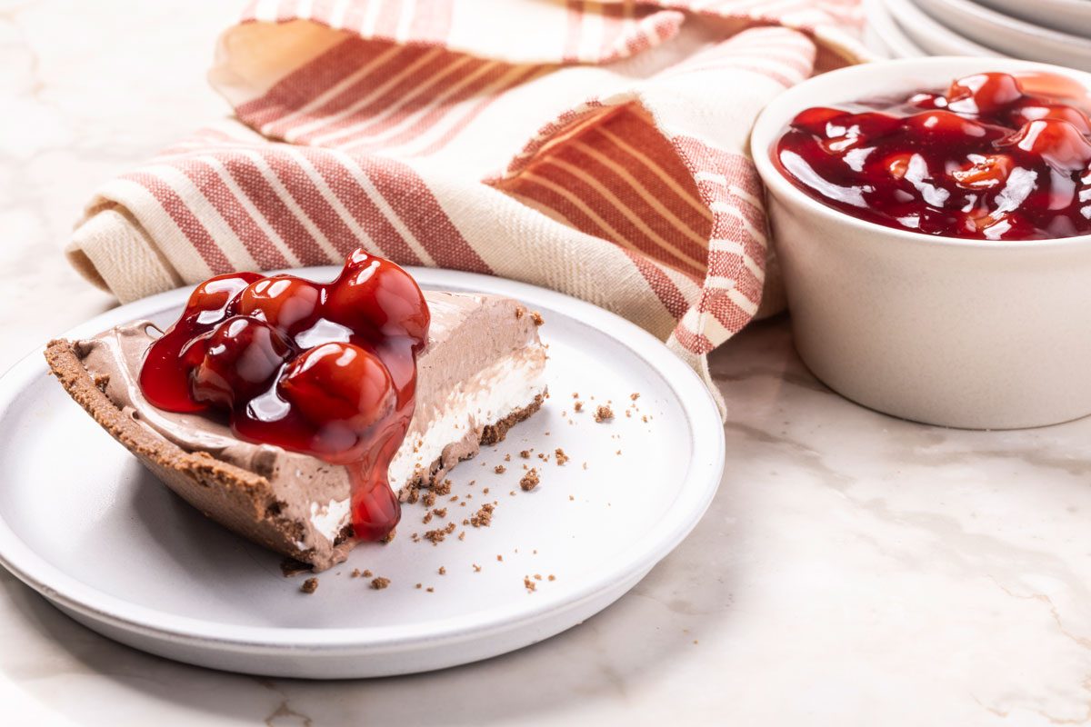 Taste of Home Black Forest Cheesecake
