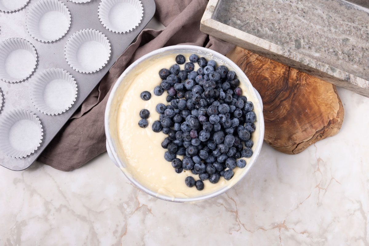 Step 3 of Taste of Home Blueberry Muffins with Sour Cream