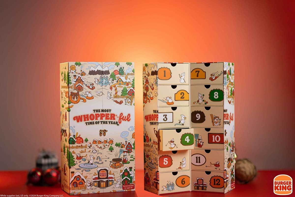 Burger King Just Revealed an Advent Calendar—But Its Contents Are a Secret