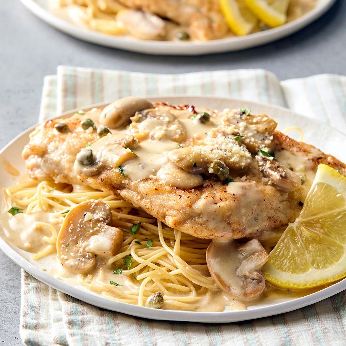Copycat Cheesecake Factory Chicken Piccata
