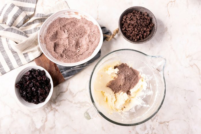 Step 1 of Taste of Home Chocolate Cherry Cookies