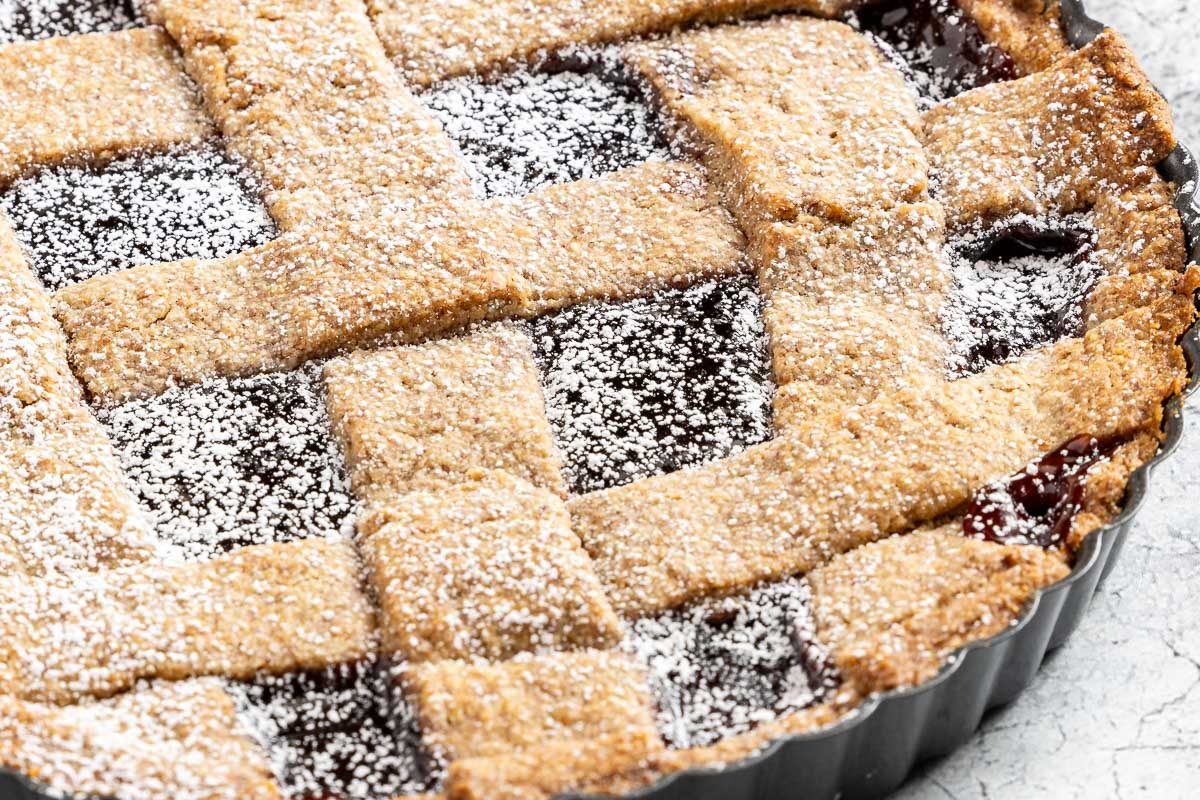 Taste of Home Linzer Torte photo of the finished recipe.