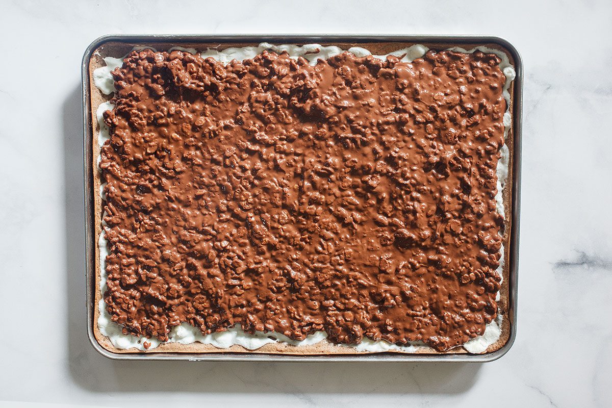 Marshmallow Chocolate Bars 