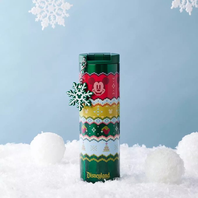 Mickey Mouse Holiday Stainless Steel Starbucks® Water Bottle – Walt Disney World