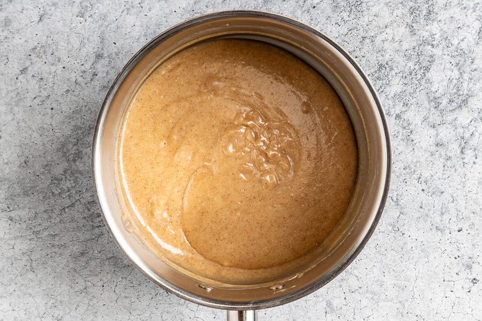 Taste of Home Oatmeal Raisin Bars photo of starting the filling.