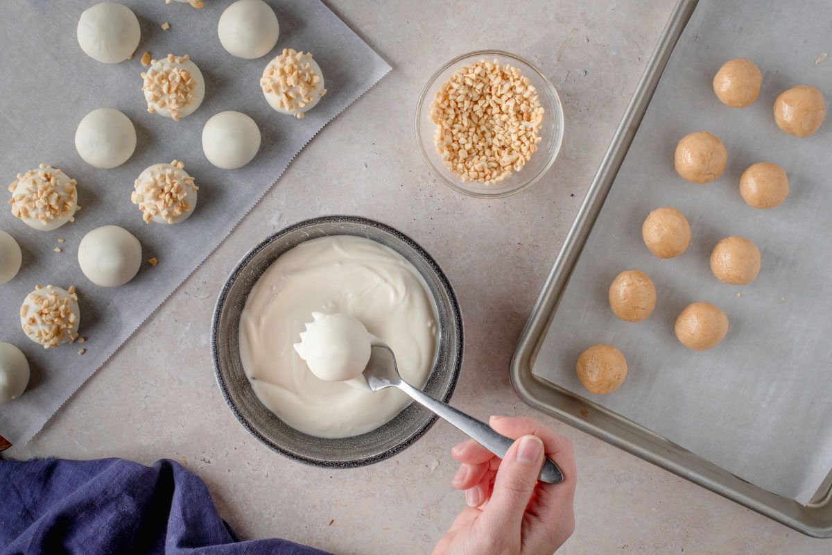 Peanut Butter Snowballs By Taste Of Home