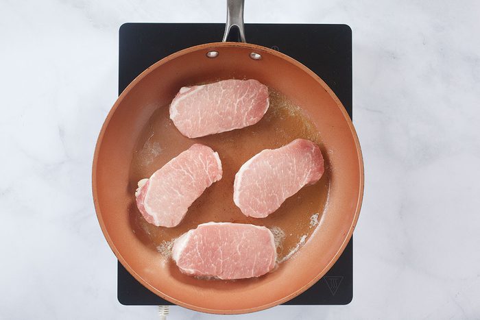 Pork Chop with apples