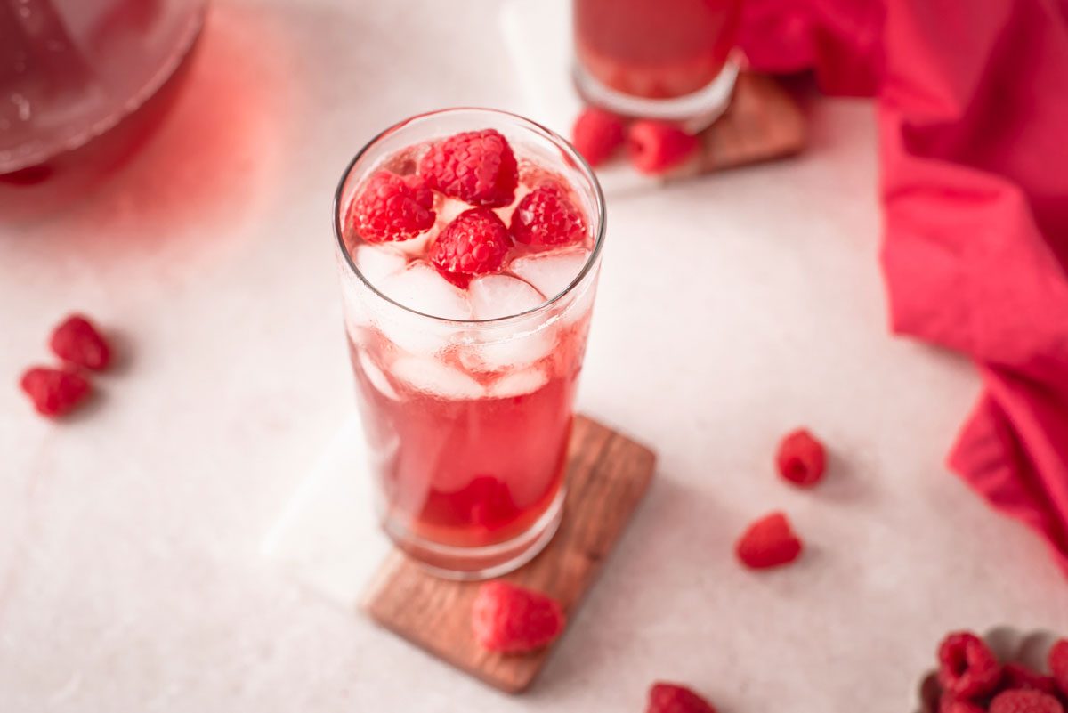Raspberry Iced Tea by Taste of Home