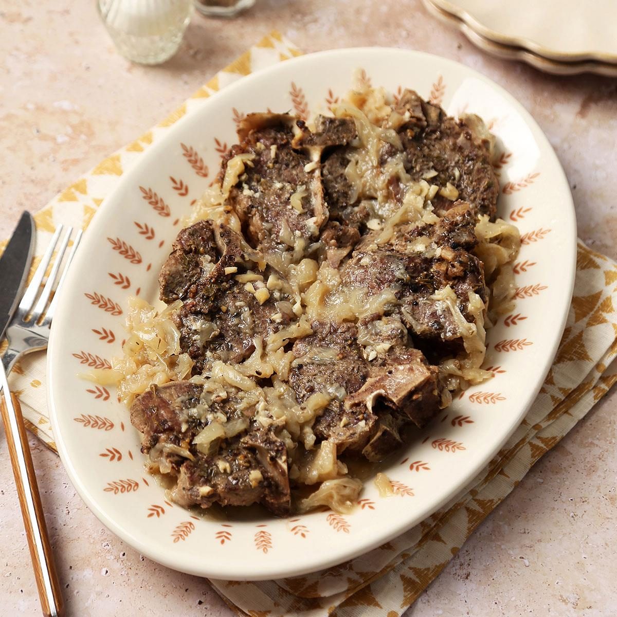 Slow-Cooker Lamb Chops