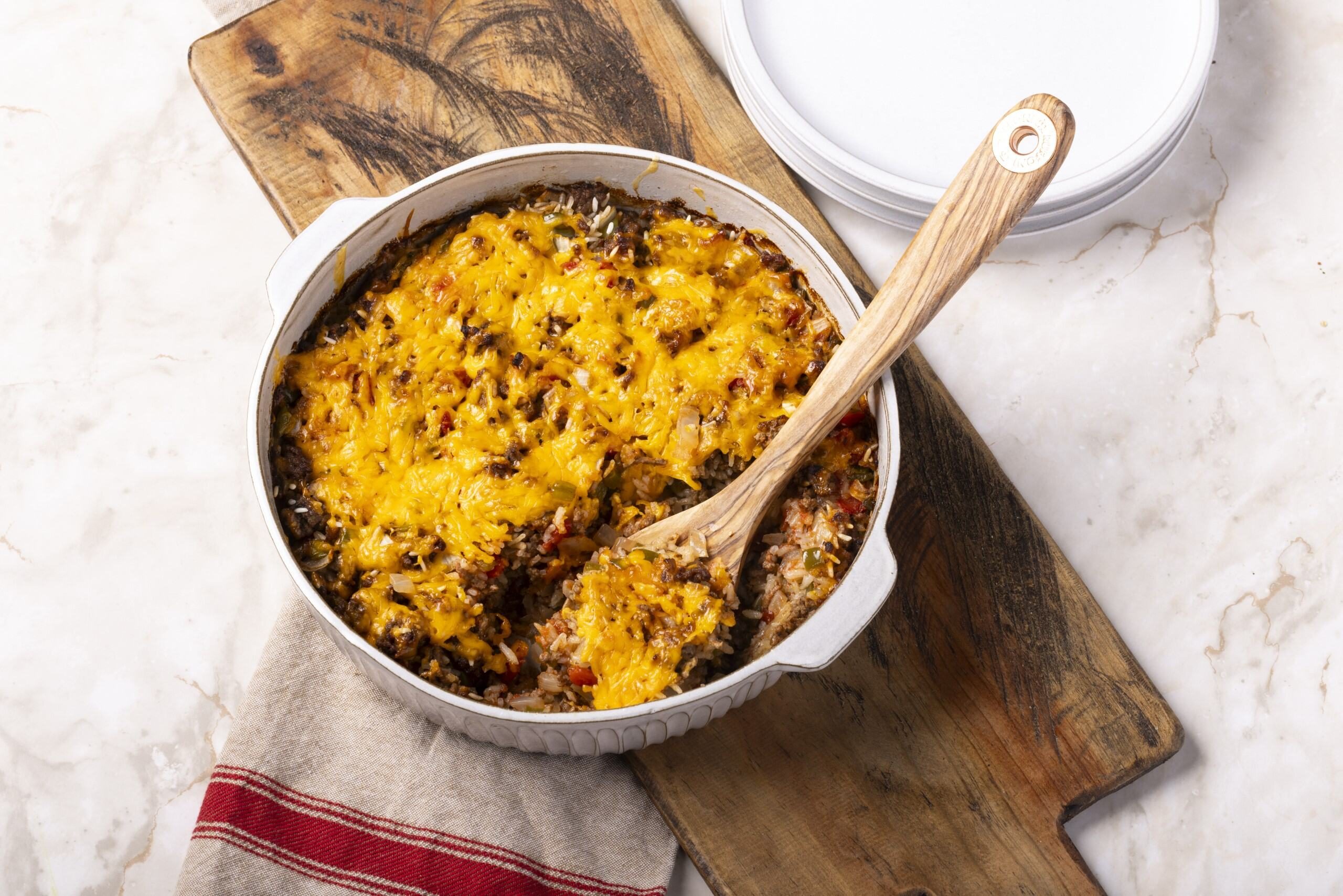 Stuffed Bell Pepper Casserole