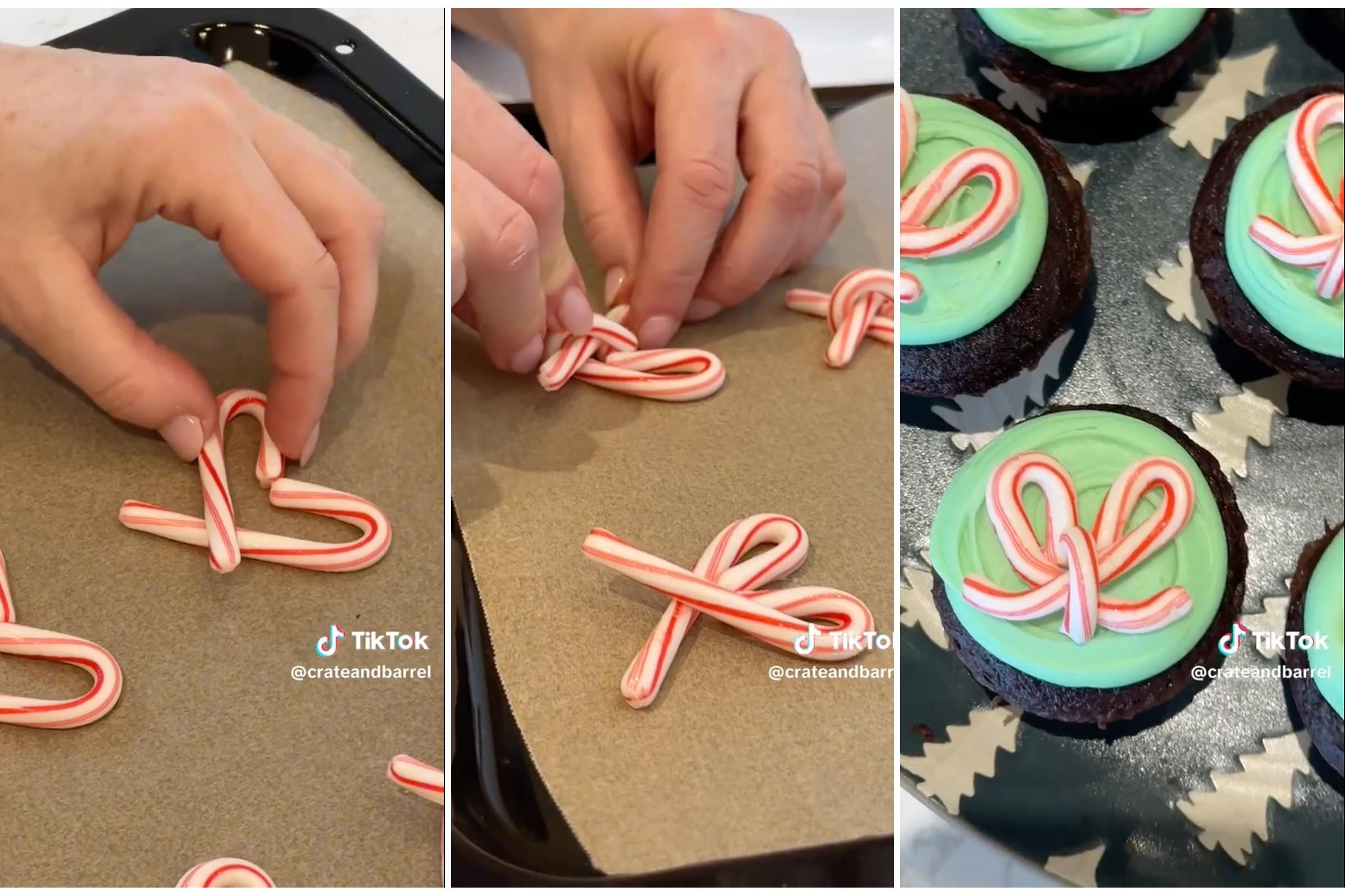 You Can Use Mini Candy Canes to Make Christmas Bows—Here’s How