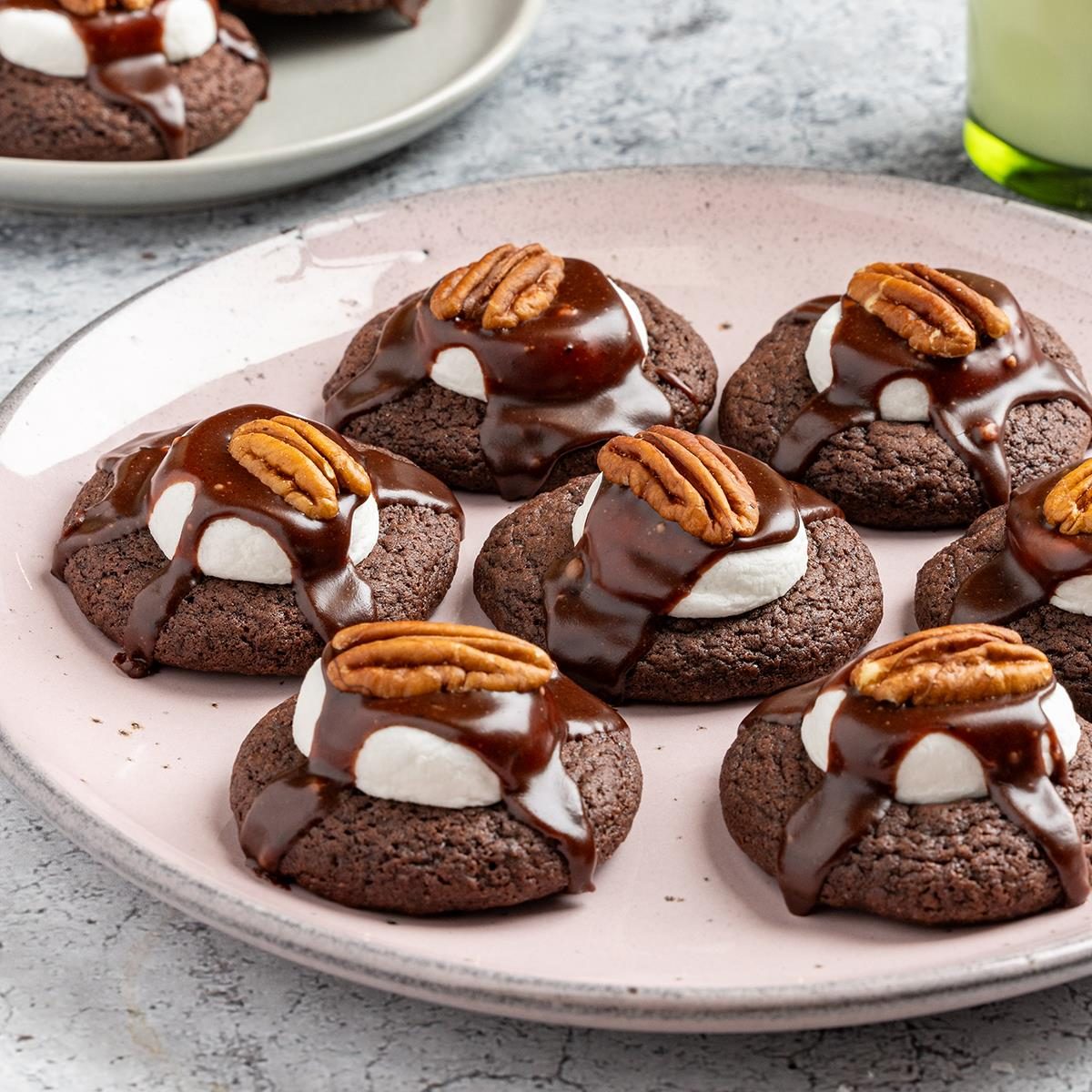 Chocolate Marshmallow Cookies