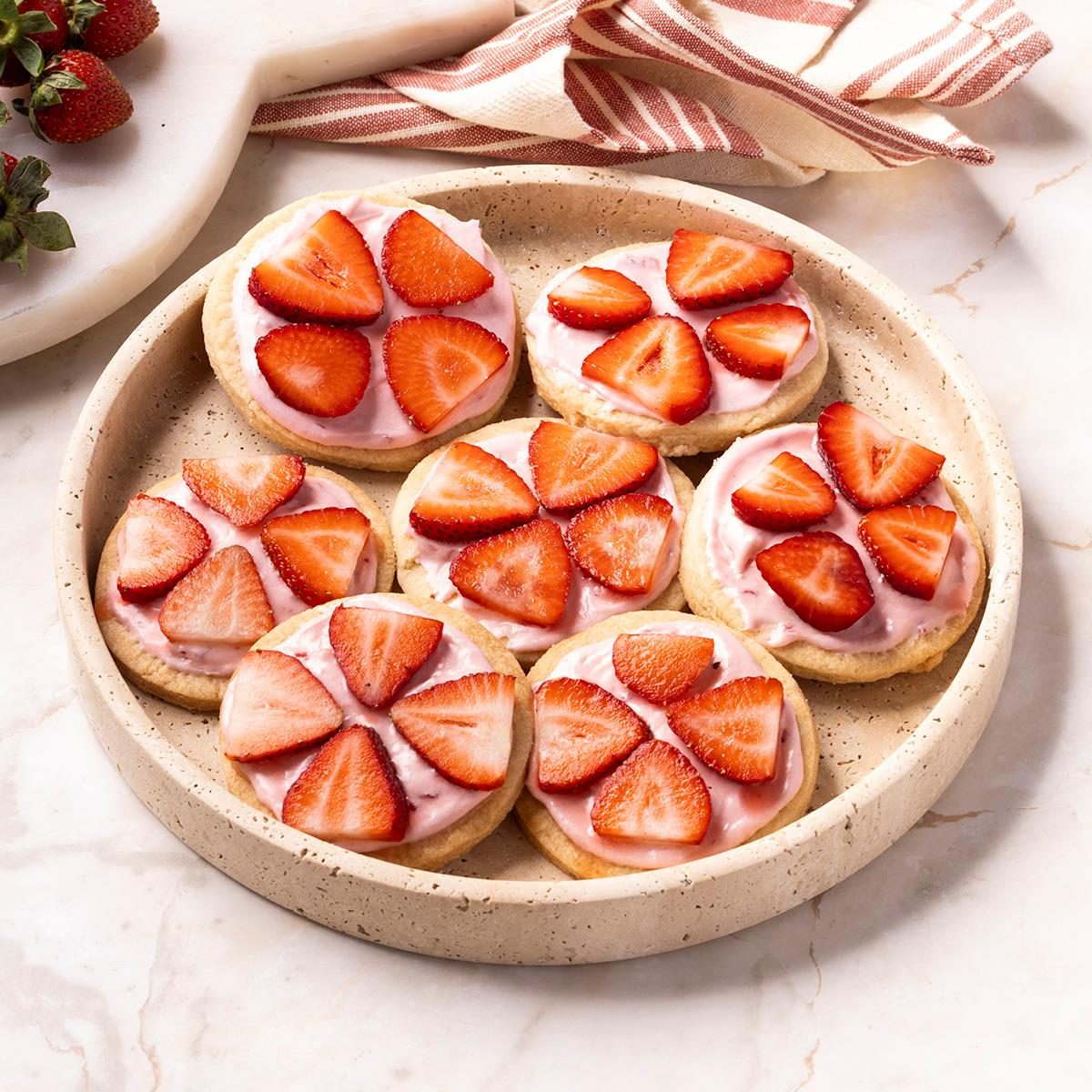 Strawberry Shortcake Cookies