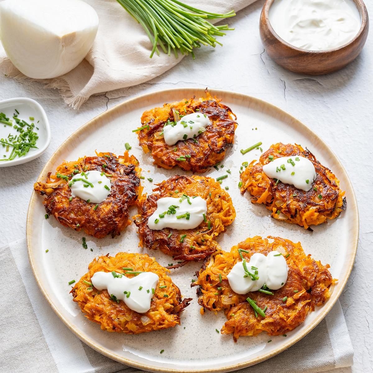 Sweet Potato Latkes