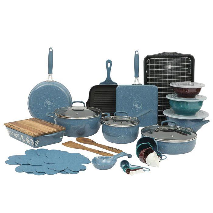 Pioneer Woman Cookware Set Credit Walmart
