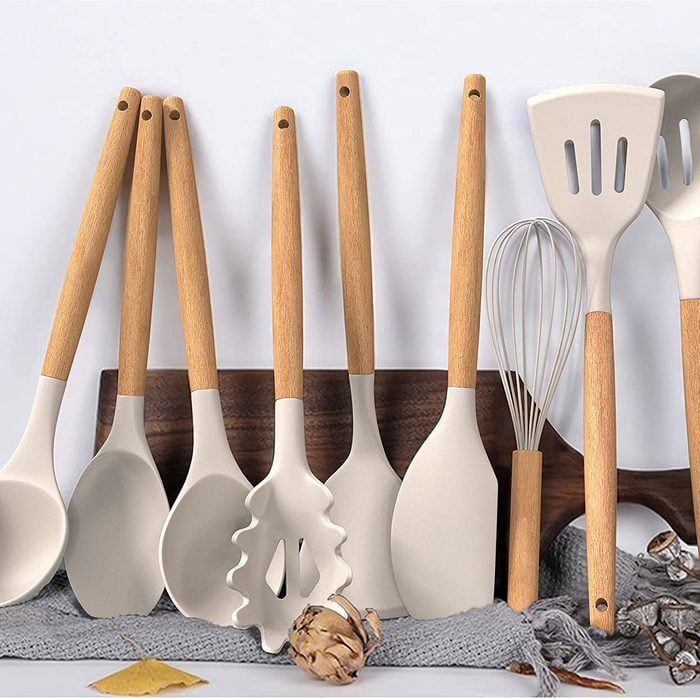 Silicone Cooking Utensils Set Via Amazon.com Ecomm