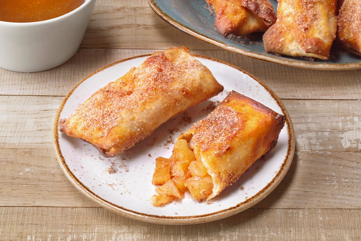 Apple Pie Egg Rolls