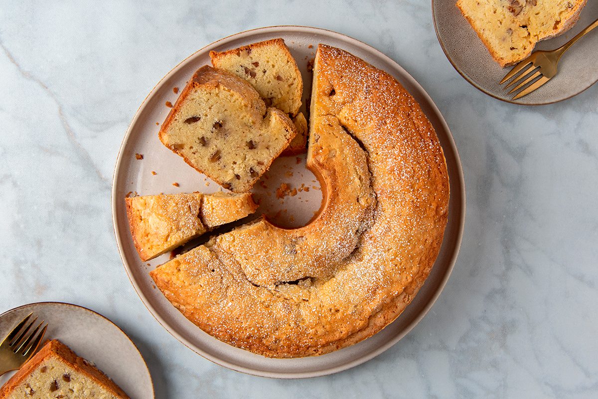 Butter Pecan Pound Cake