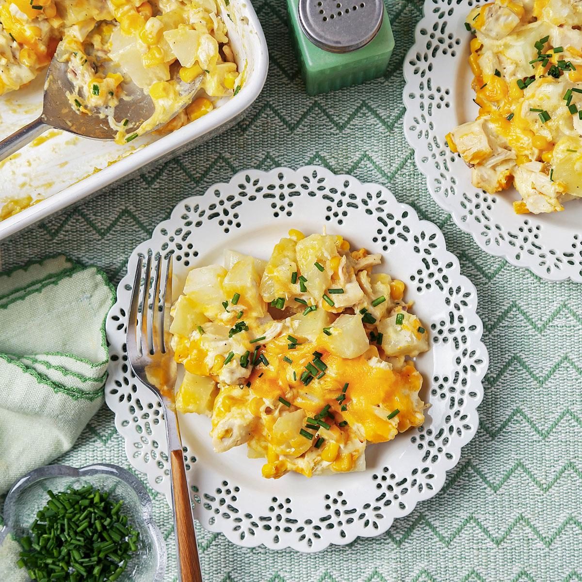 Chicken and Potato Casserole