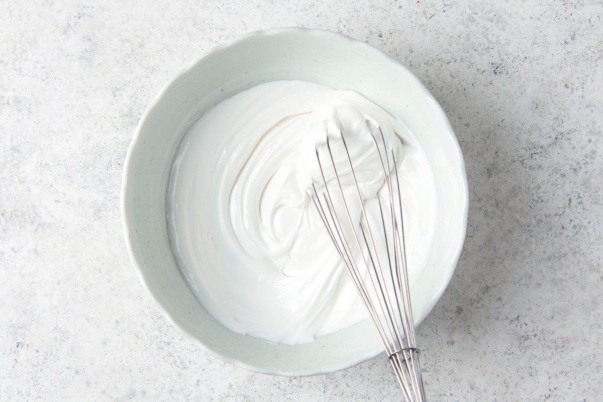 In a large bowl, combine confectioners' sugar, water, meringue powder and cream of tartar